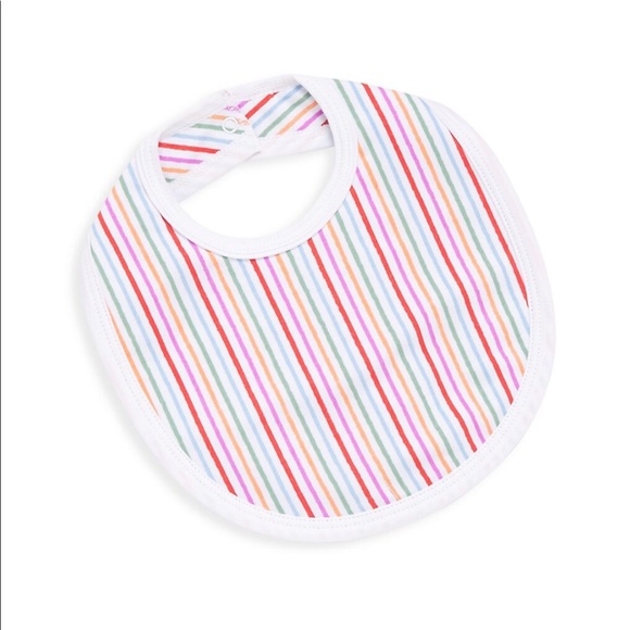 Roller Rabbit Multi Party Stripe Bib - Picture 3 of 3